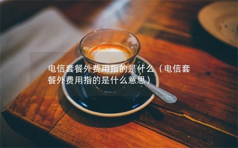 电信套餐外费用指的是什么（电信套餐外费用指的是什么意思）