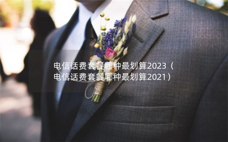 电信话费套餐哪种最划算2023（电信话费套餐哪种最划算2021）