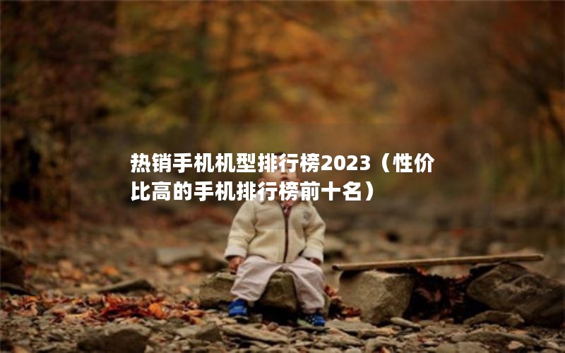 热销手机机型排行榜2023（性价比高的手机排行榜前十名）