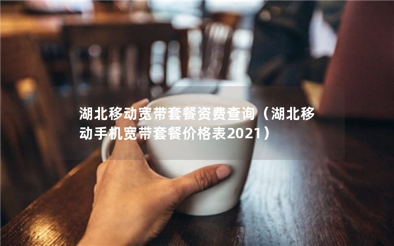 湖北移动宽带套餐资费查询（湖北移动手机宽带套餐价格表2021）