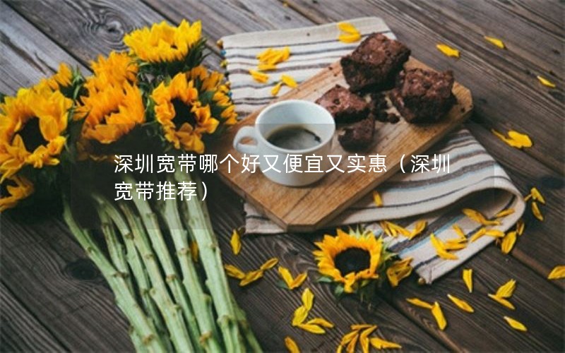 深圳宽带哪个好又便宜又实惠（深圳宽带推荐）