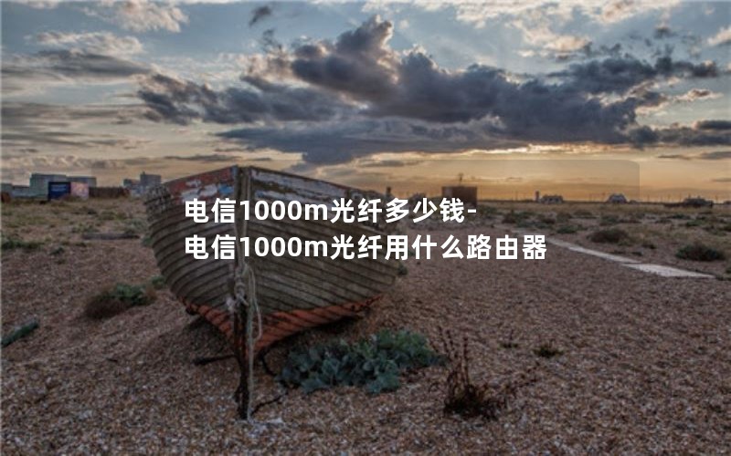 电信1000m光纤多少钱-电信1000m光纤用什么路由器