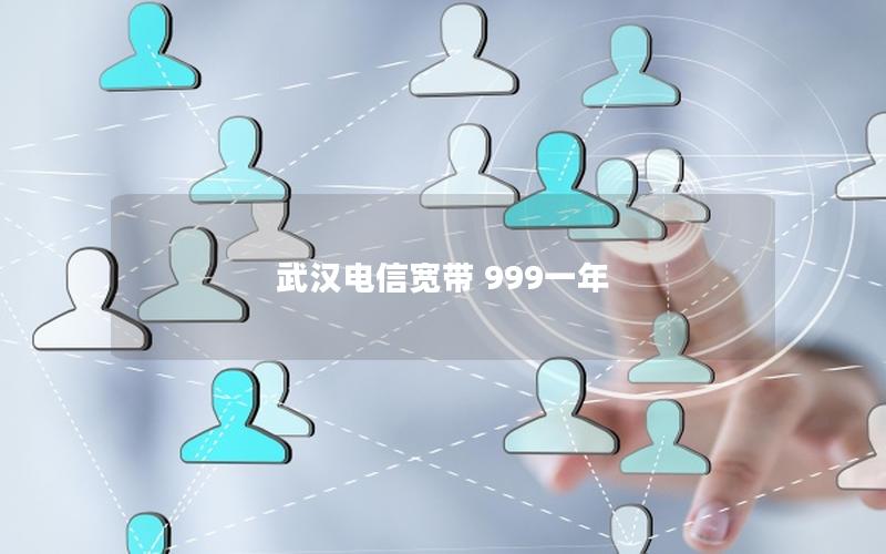 武汉电信宽带 999一年