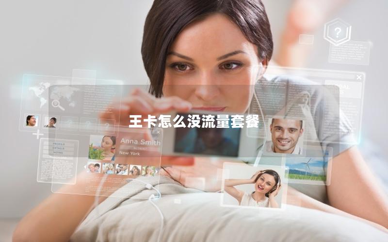 王卡怎么没流量套餐