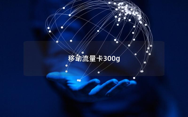 移动流量卡300g