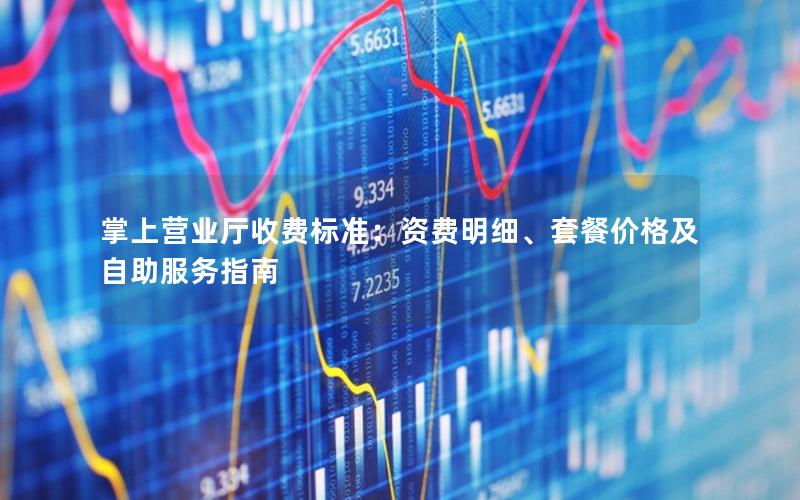 掌上营业厅收费标准：资费明细、套餐价格及自助服务指南