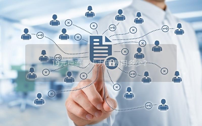 19元纯流量卡办理费用多少？