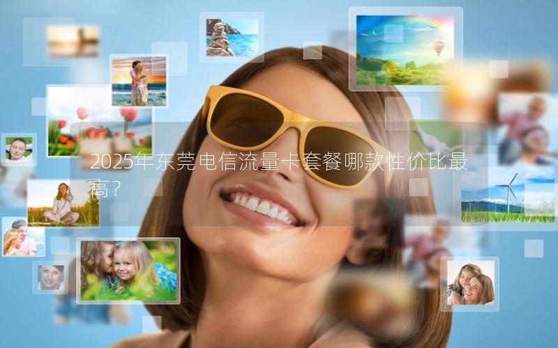 2025年东莞电信流量卡套餐哪款性价比最高？