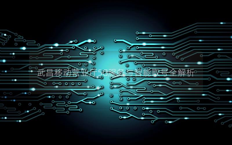 武昌移动营业厅5G服务与智能取号全解析