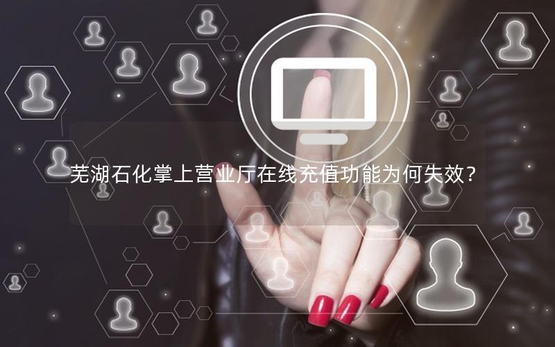 芜湖石化掌上营业厅在线充值功能为何失效？