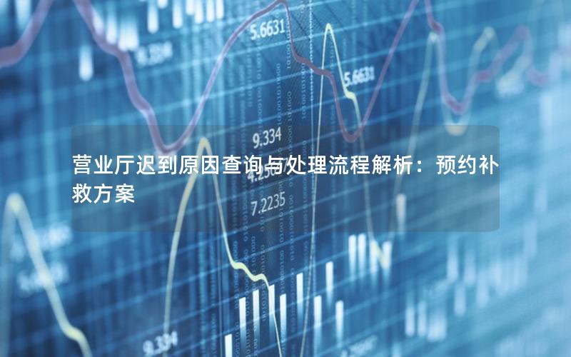 营业厅迟到原因查询与处理流程解析：预约补救方案