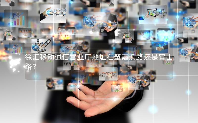 徐汇移动通信营业厅地址在肇嘉浜路还是宜山路？