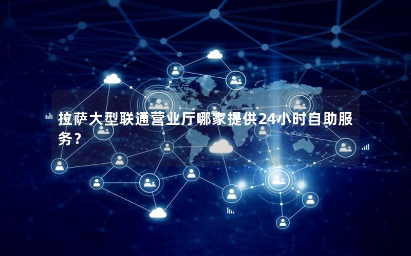 拉萨大型联通营业厅哪家提供24小时自助服务？