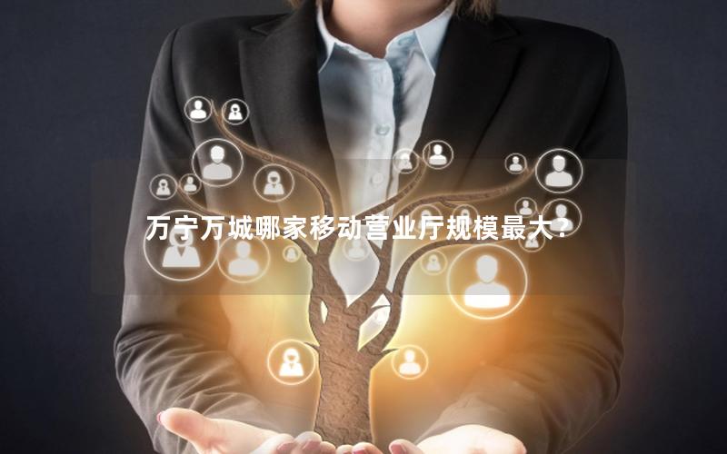 万宁万城哪家移动营业厅规模最大？