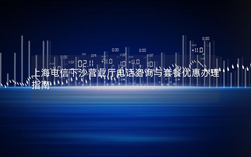 上海电信下沙营业厅电话咨询与套餐优惠办理指南