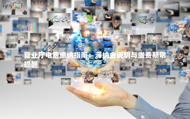 营业厅电费缴纳指南：滞纳金说明与缴费期限提醒