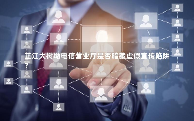 芷江大树坳电信营业厅是否暗藏虚假宣传陷阱？