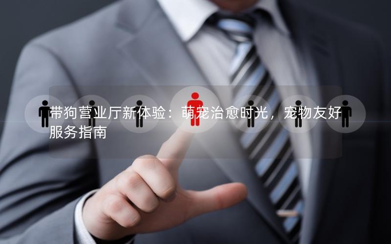 带狗营业厅新体验：萌宠治愈时光，宠物友好服务指南
