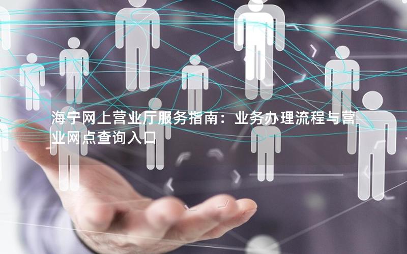海宁网上营业厅服务指南：业务办理流程与营业网点查询入口