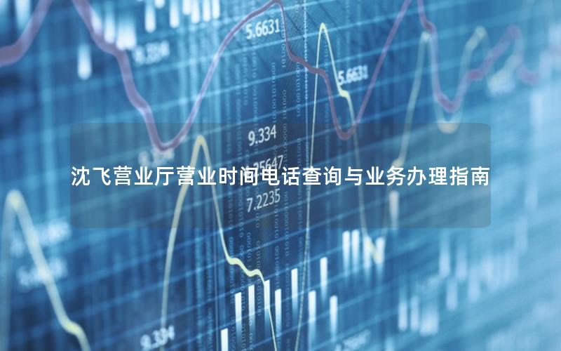 沈飞营业厅营业时间电话查询与业务办理指南