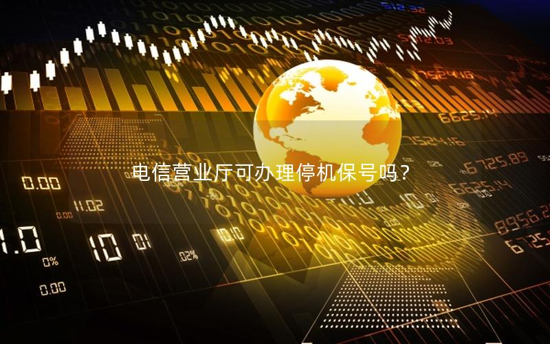 电信营业厅可办理停机保号吗？