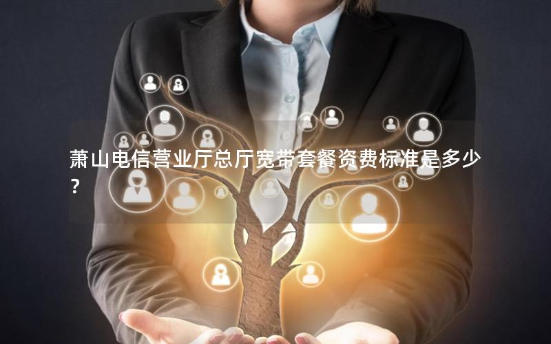 萧山电信营业厅总厅宽带套餐资费标准是多少？
