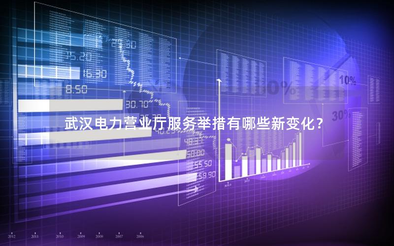 武汉电力营业厅服务举措有哪些新变化？