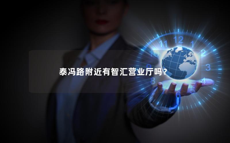泰冯路附近有智汇营业厅吗？
