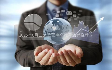2025年8月三大运营商高流量店铺推荐卡
