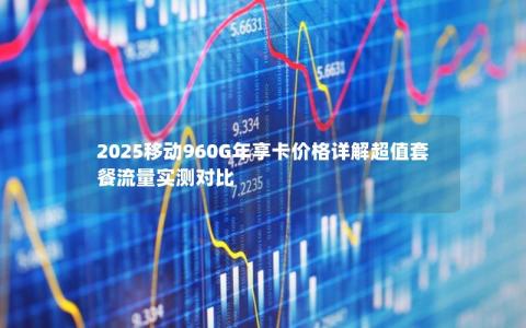 2025移动960G年享卡价格详解超值套餐流量实测对比